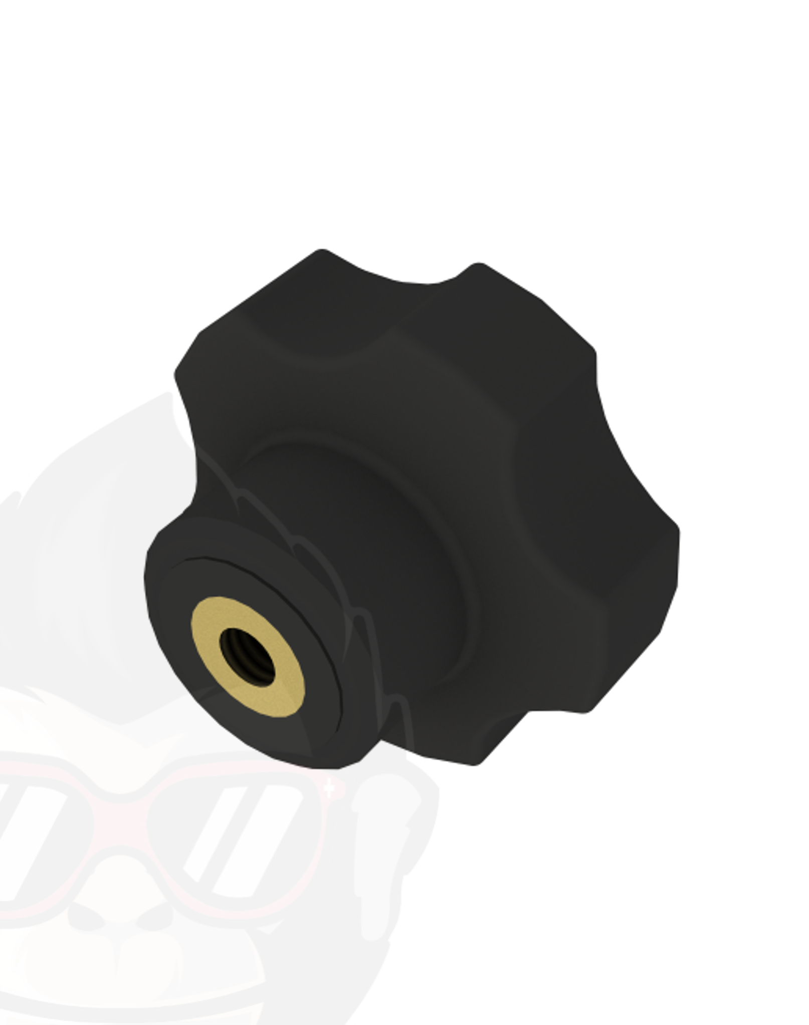 MonkeyDröms Sterngriffmutter M6 HA_6336-KU-40-M6-K