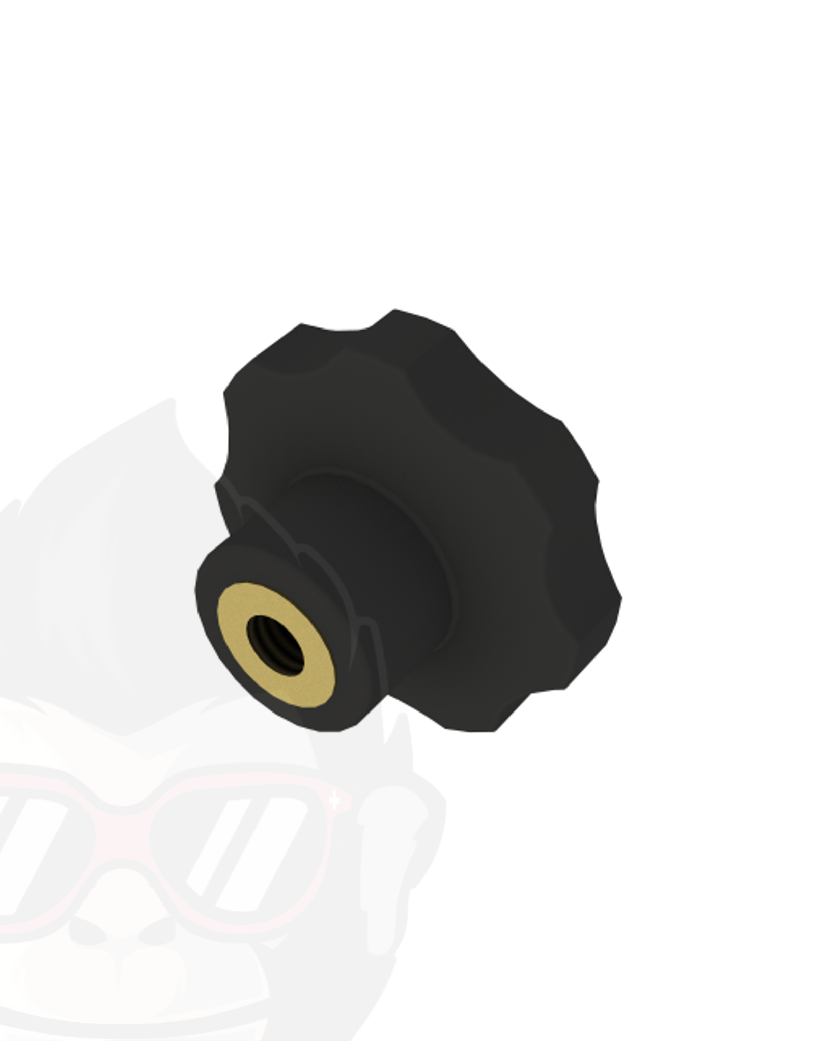 MonkeyDröms Sterngriffmutter M6 HA_6336-KU-32-M6-K