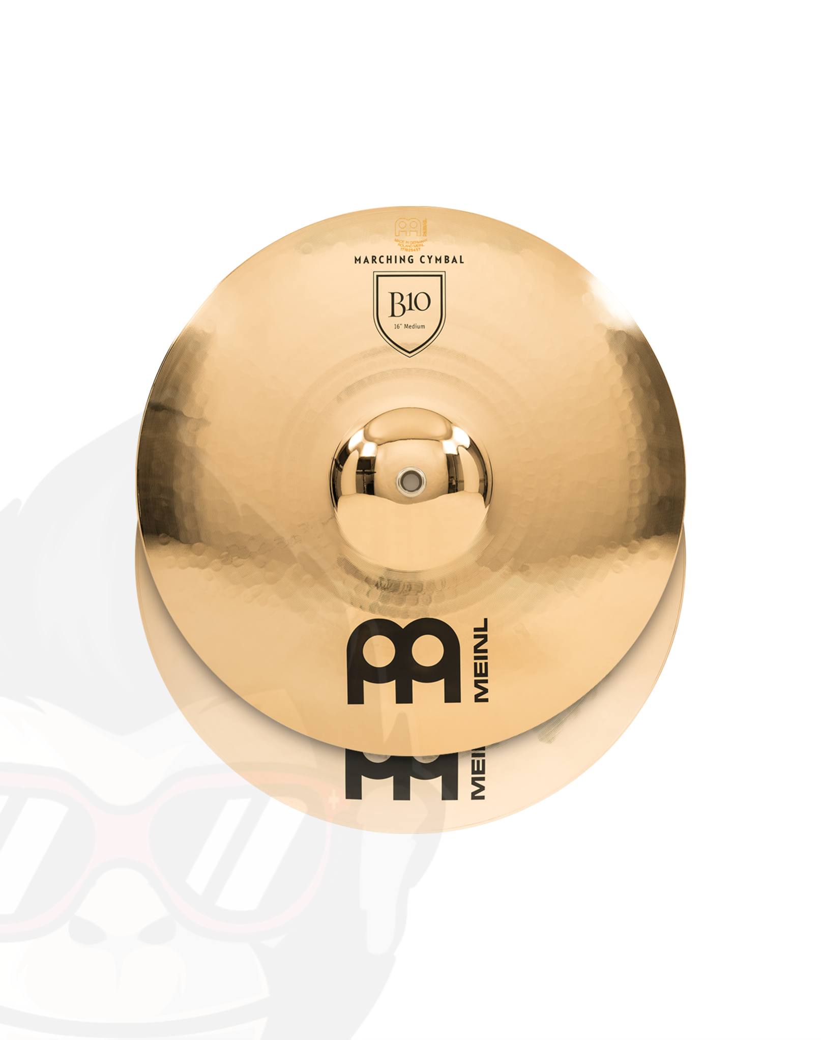 Meinl Professional Marching Hand Cymbals B10 (Pair) 16" MA-B10-16M