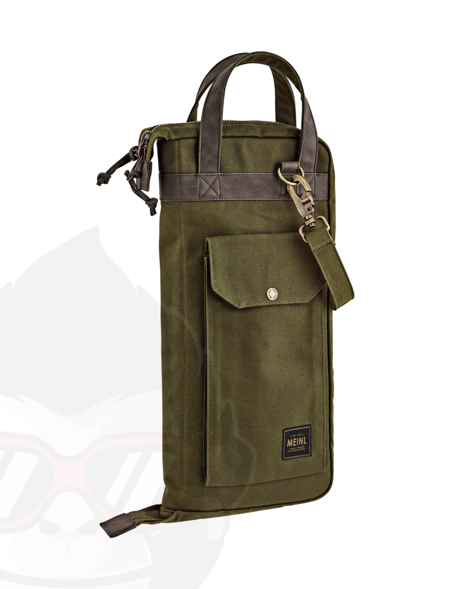 Meinl Waxed Canvas Stick Bag Forest Green MWSGR