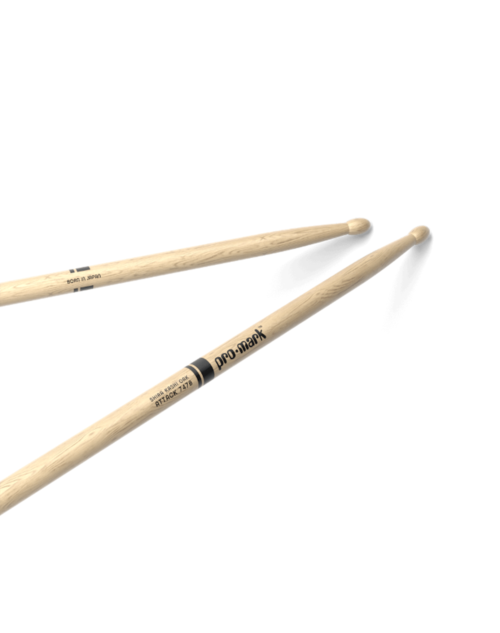 ProMark Classic Attack 747B Shira Kashi Oak Drumstick PW747BW
