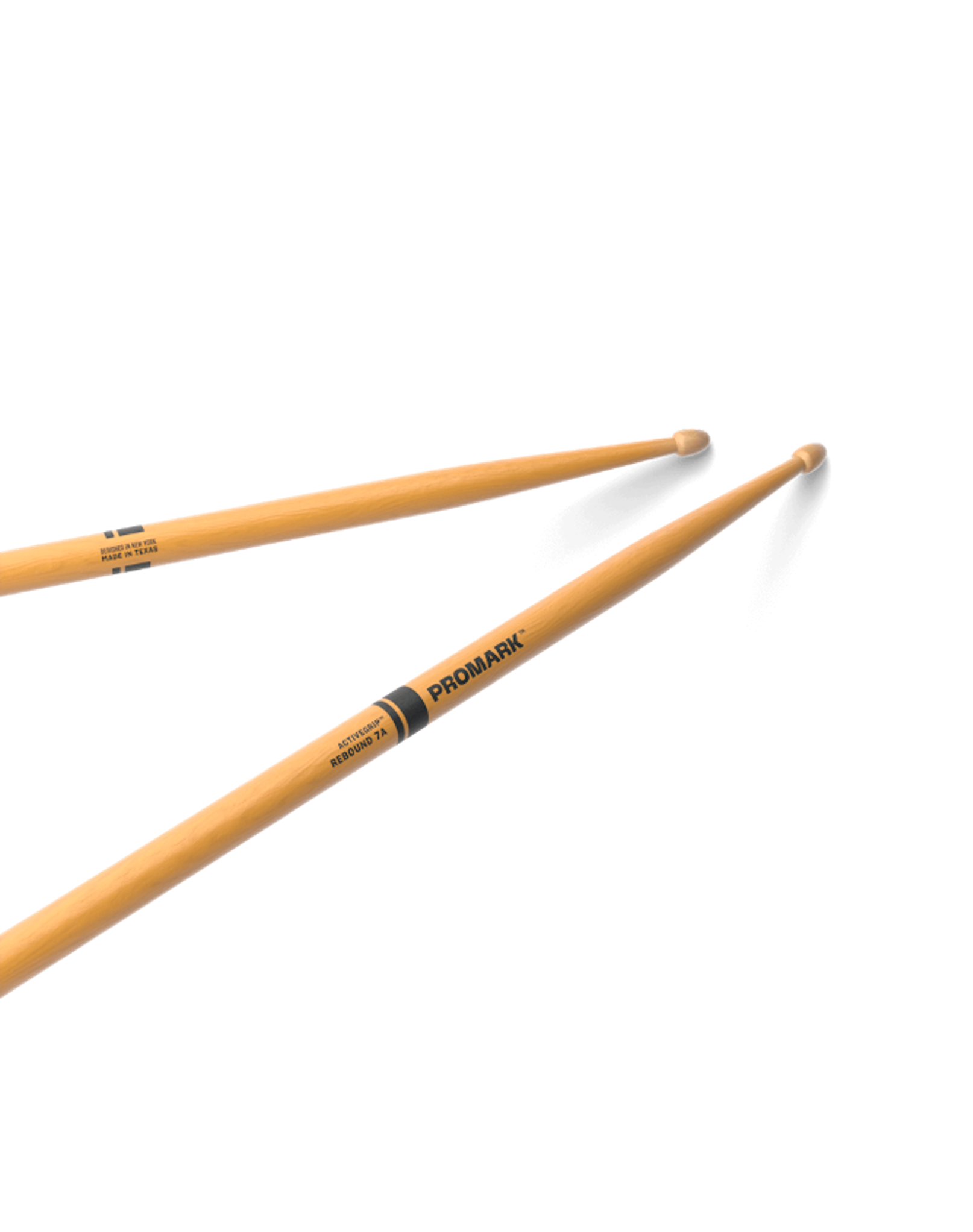 ProMark Rebound 7A ActiveGrip Clear Hickory Drumstick R7AAGC