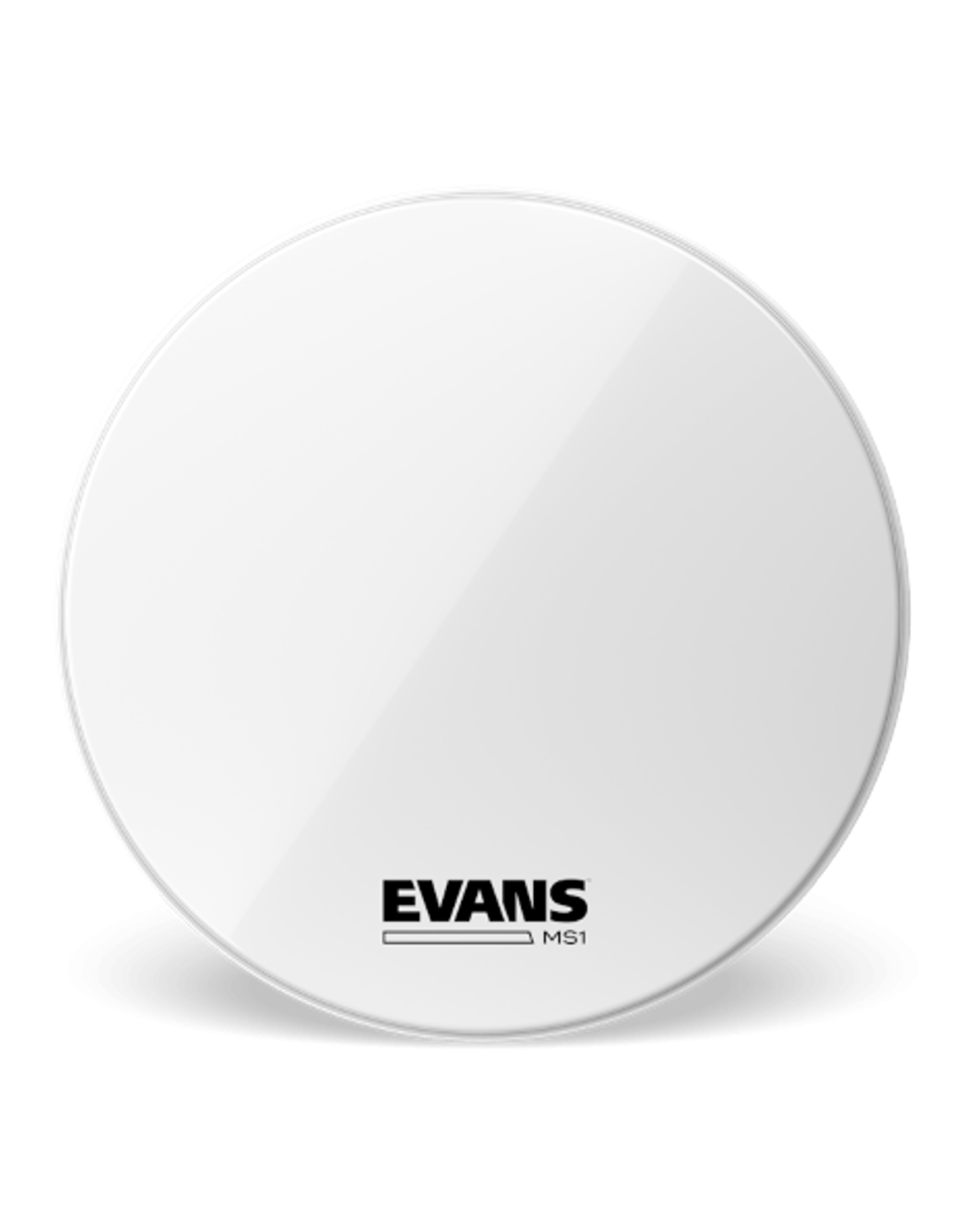 EVANS MS1 White 18" Marching Bassdrum Head BD18MS1W